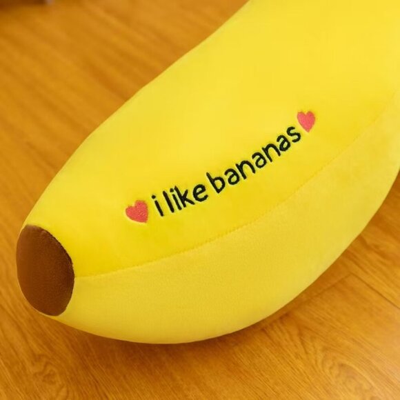 Cute Banana Throw Pillow Plush Pillow for Couch Bed Living Room Decorative - Picture 2 of 8